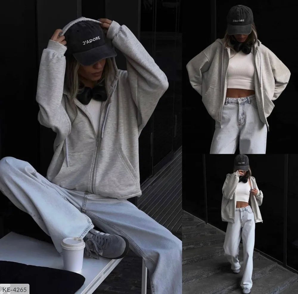 Худи KE-4245 Фабрика Моды