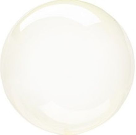 Шар "Баблс кристалл желтый" 55 см