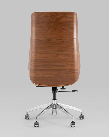 Кресло руководителя Crown коричневое