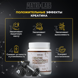 Matrix Labs Creatine Monohydrate with Transport System (300 гр.) [M]