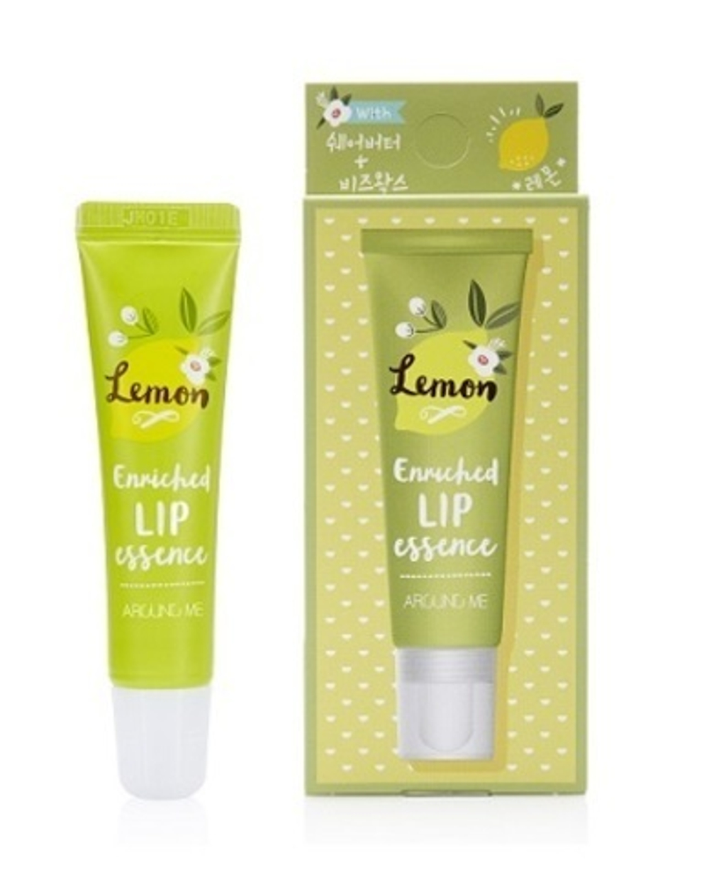 Welcos Around me enriched lip essence Lemon эссенция для губ. Лимон.