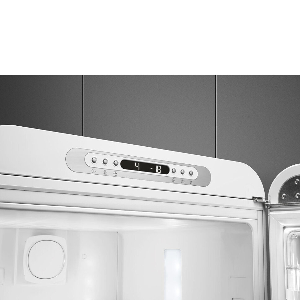 Отдельностоящий двухдверный холодильник Smeg FAB32RWH5