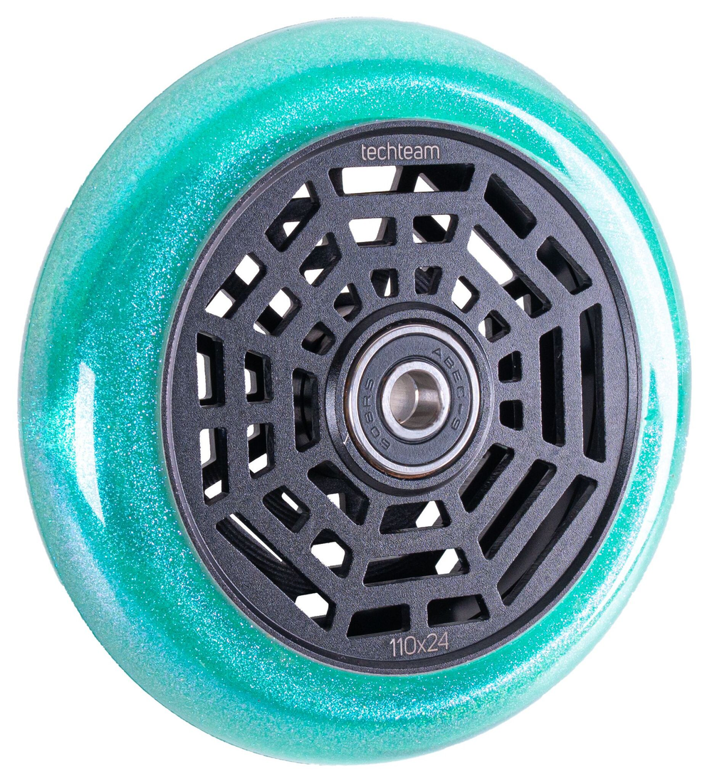 Колесо для самоката X-Treme 110*24мм, Web, emerald