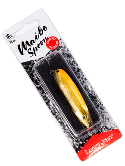 Блесна Lucky John Maibe Spoon 75 мм, 18 г, цвет 004