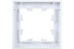 Рамка Systeme Electric ATLASDESIGN Nature 1-постовая стекло белая 38649