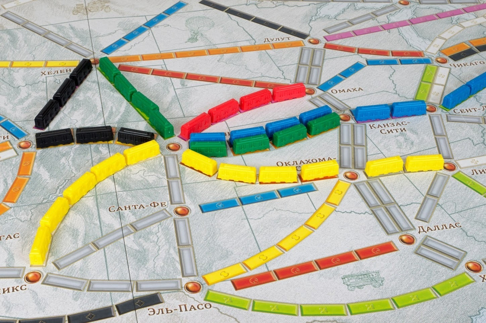 Билет на поезд. Америка