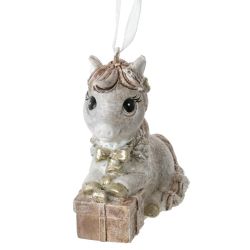 GAEM Фигурка декоративная подвесная "Лошадка", L6,5 W3 H6,5 см