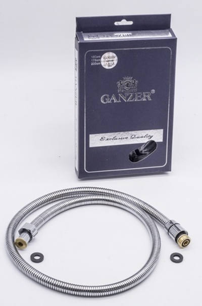 60175 Шланг для душа  175см.  GANZER  (50/1шт)