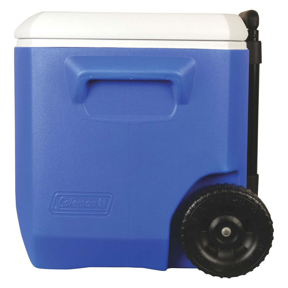 Контейнер изотермический Coleman 56.8л White/Blue Wheeled Hard Cooler 3000005152