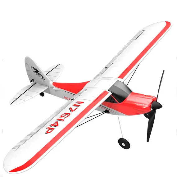Радиоуправляемый самолет Volantex RC Sport Cub 400мм (красный) 2.4G RTF - EXA76202RR