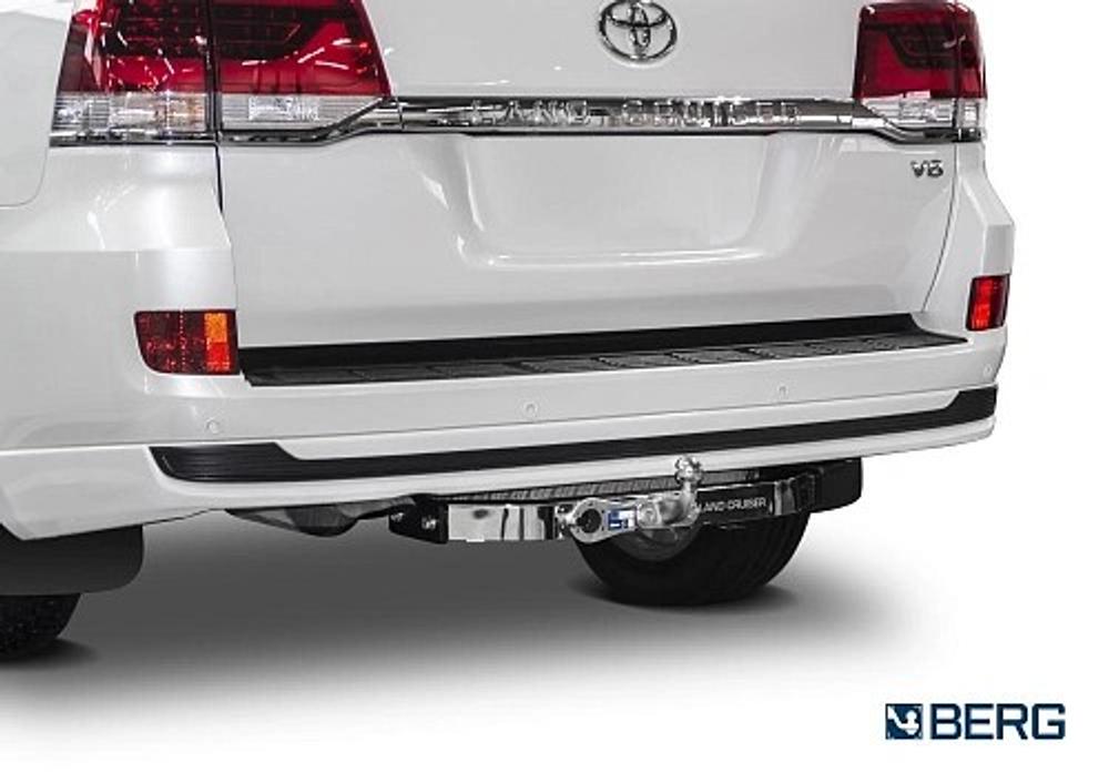 ТСУ для Toyota Land Cruiser 200 (Executive, TRD), 2007-, шар F, с нерж. накладкой F.5713.005