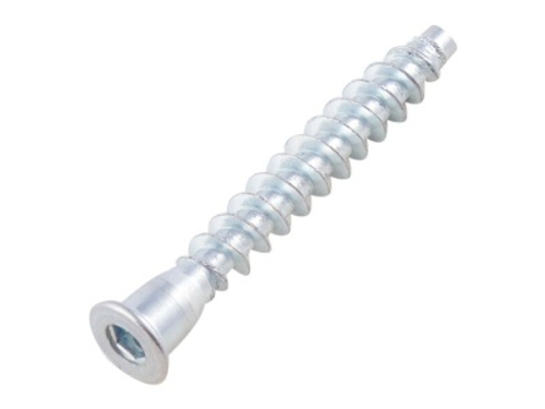 Евровинт мебельный 7х50 оцинкованный (60шт/уп)