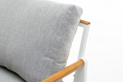 Кресло из алюминия MAYA белый