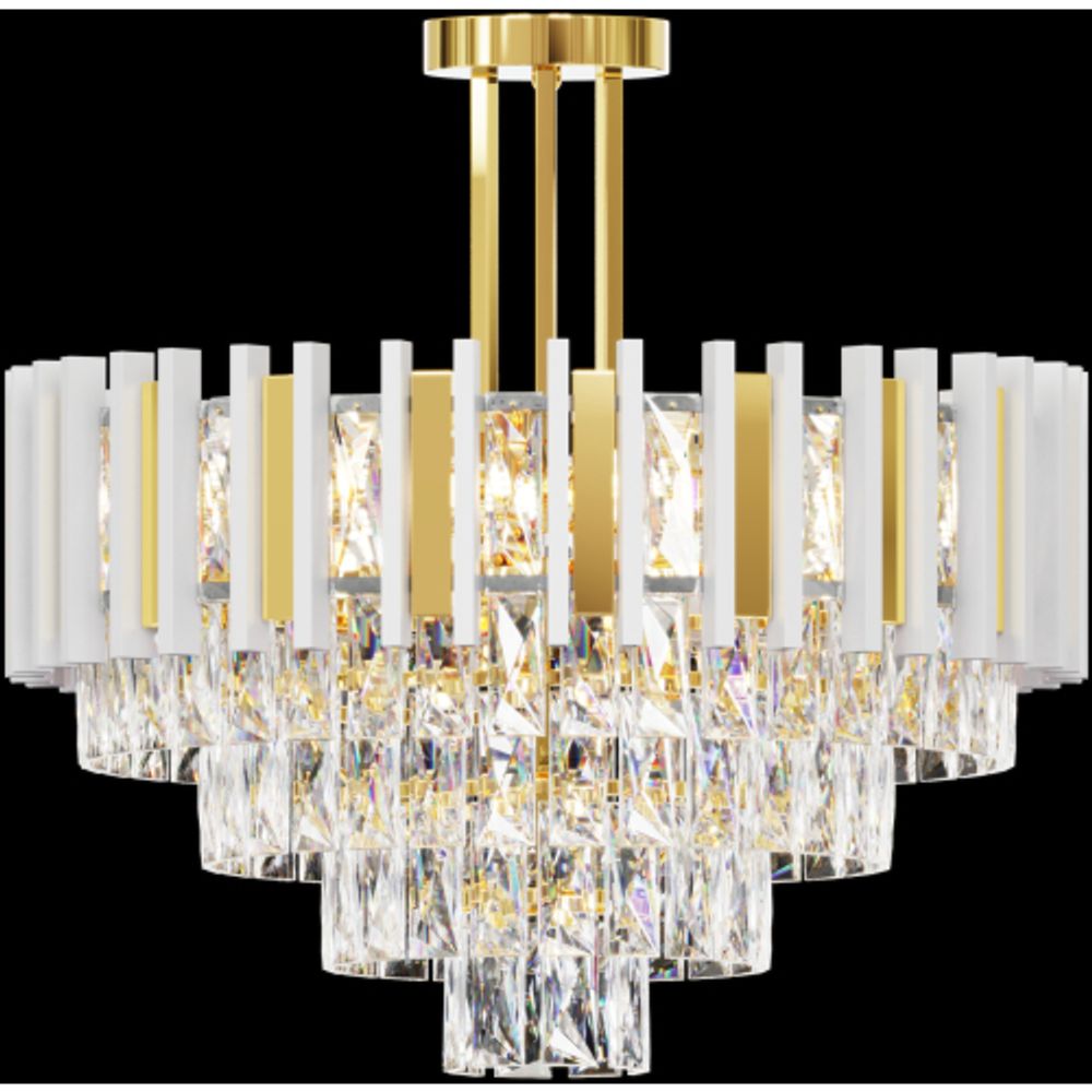 Люстра Rivoli Nicole 1041-308 8 х Е14 40 Вт хрусталь | Rivoli