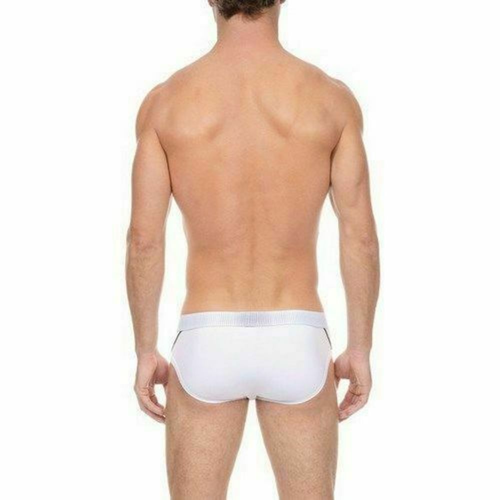 Мужские трусы Брифы белые 2xist oblique stripes Brief White