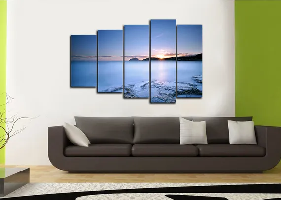 Модульная картина "Закат"