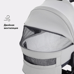 Детская коляска Rant Flex Therm Soft 3 в 1 с автокреслом Cruise Grey Stone Grey
