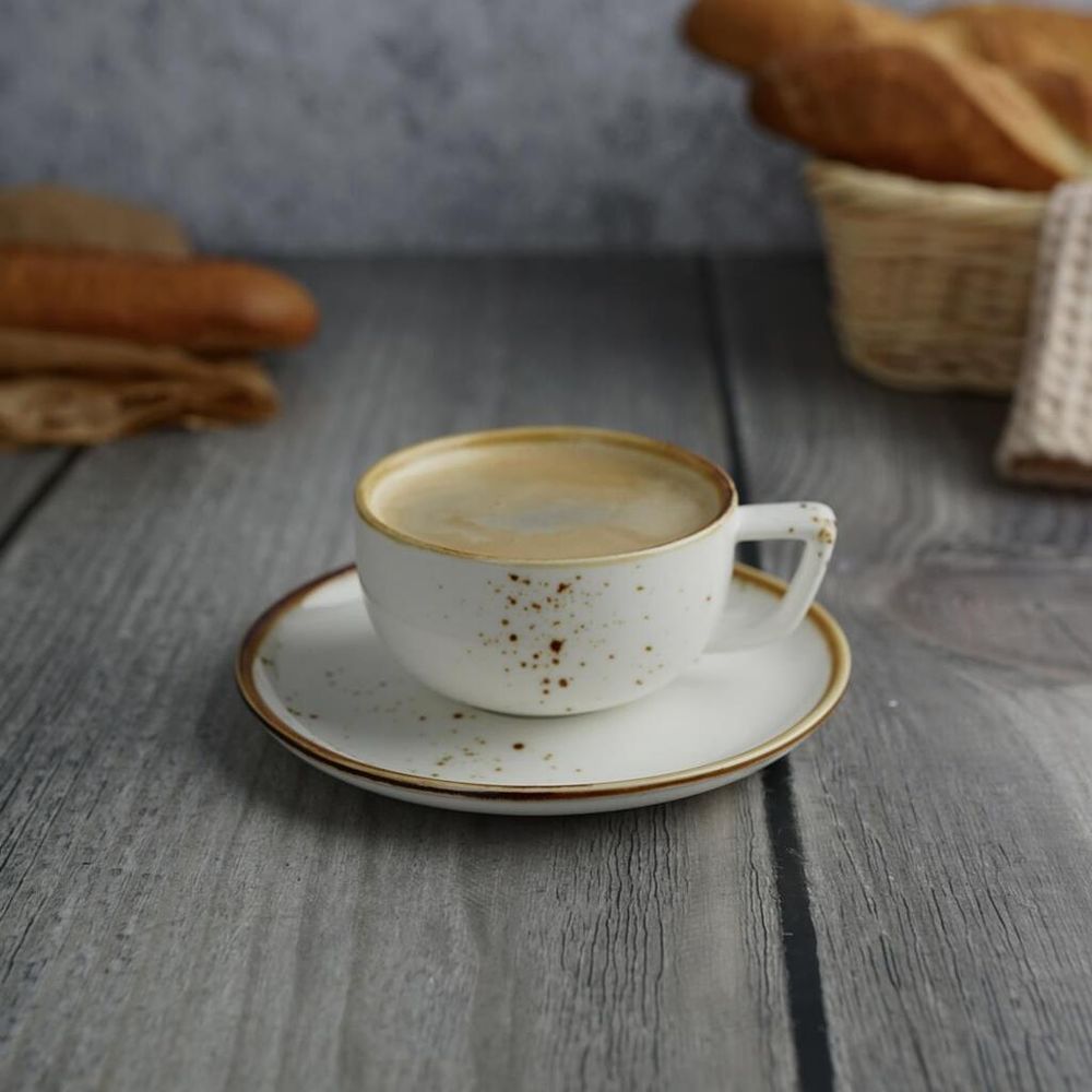 Кофейная пара 110 мл d 7,4 см h5 см   Proff Cuisine [1]