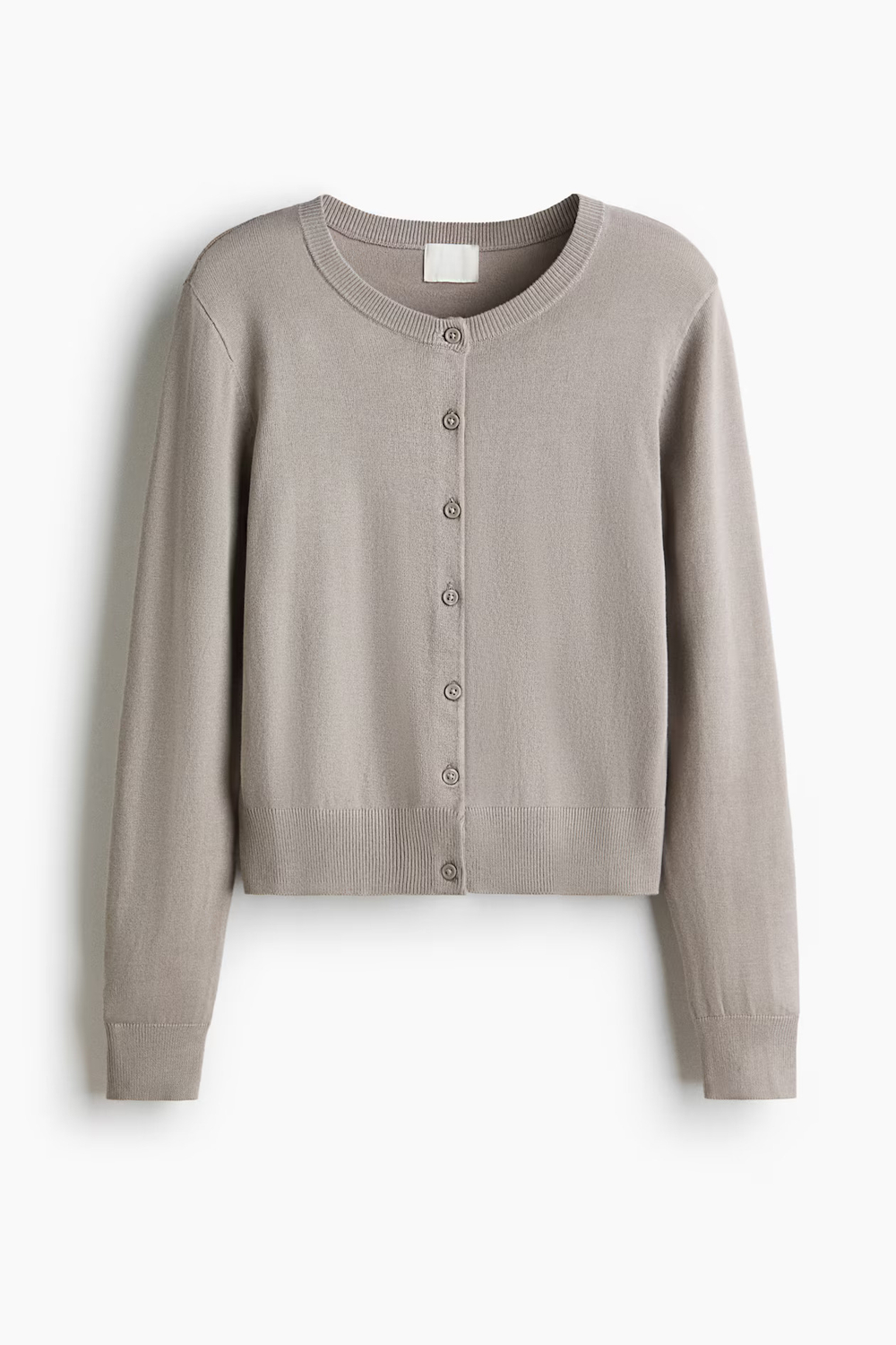 Тонкий трикотажный кардиган - H&M