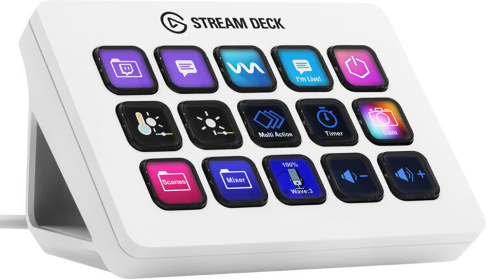 Клавиатура Elgato Stream Deck MK.2 Белая