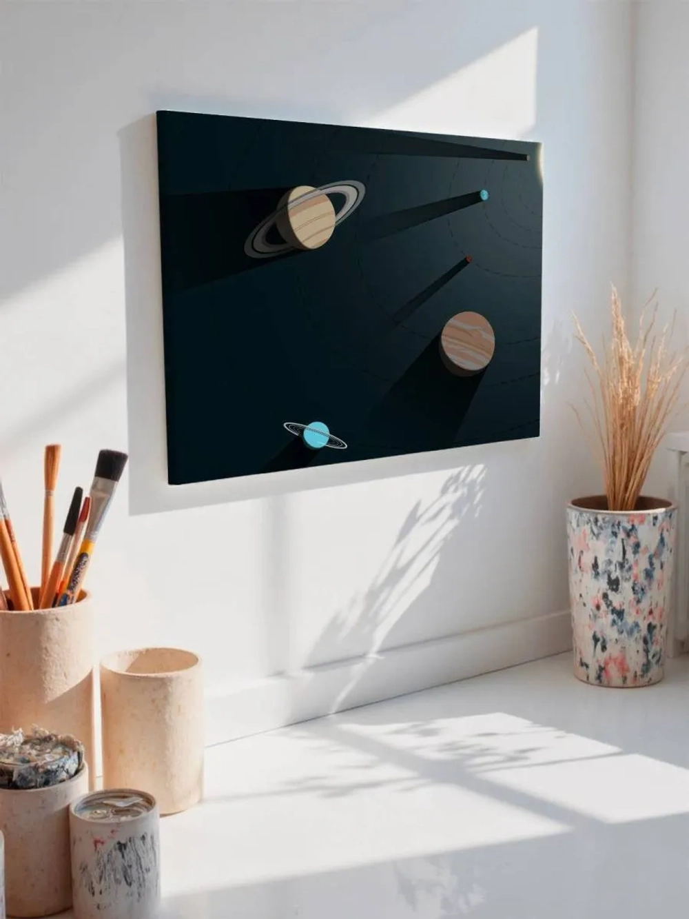 Картина на стену 40 X 50 Планеты