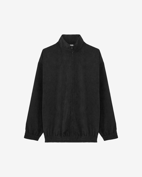 Рубашка #7 на молнии черная - фото 1