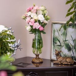 Ваза для цветов Лето Бронза