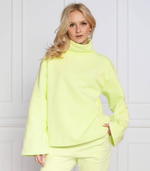 Худи ikonik2.0 high neck Karl Lagerfeld - лимонный(230W1821)