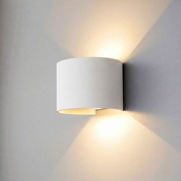 Настенный светильник LED 7W 3000К IP54 1518 Techno LED Blade белый Elektrostandard