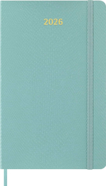 Еженедельник Moleskine PRECIOUS & ETHICAL MAMBA Large 130х210мм обложка экокожа 144стр бирюзовый (DSPRETK812WN3)