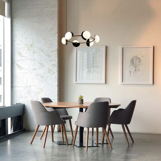 70150/6 / подвесной светильник / черный/латунь Smart