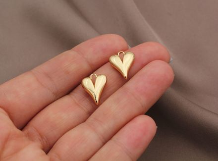 Подвеска Сердце, 14мм