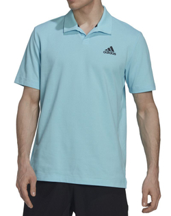 Теннисное поло Adidas Club House 3-Bar Tennis Polo Shirt - Blue