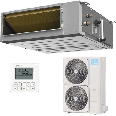 Канальная инверторная сплит-система Lessar (завод Midea) 2025 года
