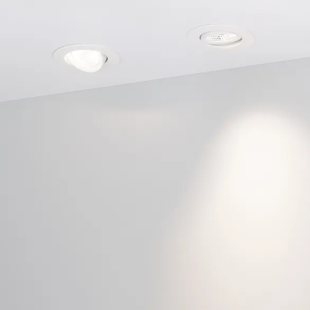 Светильник LTD-POLAR-TURN-R90-7W Day4000 (WH, 36 deg, 230V) (Arlight, IP20 Пластик, 3 года) 032860