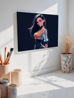 Картина на стену 40 X 50 Девушка аниме