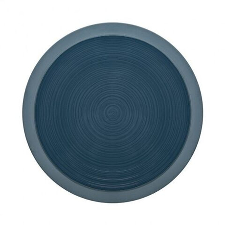 Тарелка обеденная 29см синяя Guy Degrenne Bahia Blue Stone