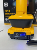 Мощный турбовентилятор с турбонаддувом для быстрого охлаждения и очистки, F018 VIOLENT FAN, желтый, TG (1 шт.)