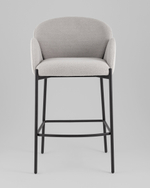 Стул полубарный Melia светло-серый