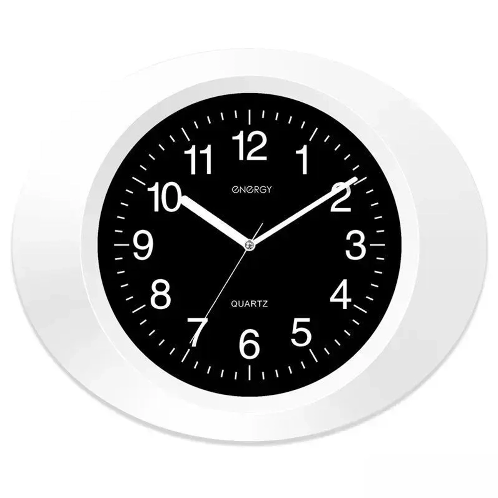 Часы настенные кварцевые ENERGY модель ЕС-05 овальные