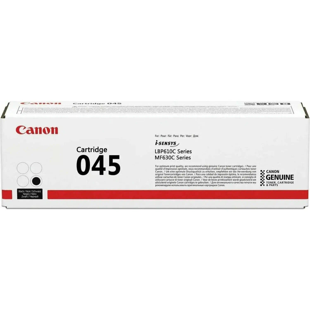 Картридж лазерный Canon 045 BK (1242C002) чер. для MF635Cx, 633Cdw, 631Cn