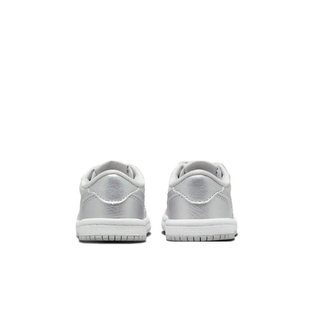 Детские кроссовки Air Jordan 1 Low OG 'Metallic Silver' FQ5435-002