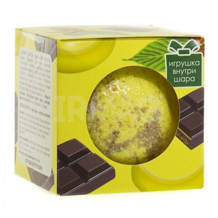 Кафе Красоты Кафе Красоты Детский Шарик для ванны бурл.с сюрпр.-игр.Банан в шокол.120 гр