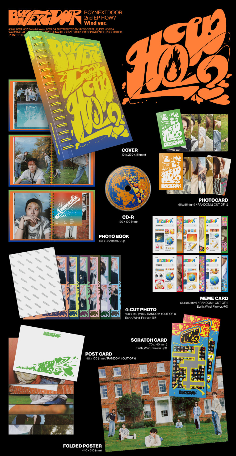 Альбом BOYNEXTDOOR - 2nd EP [HOW?]