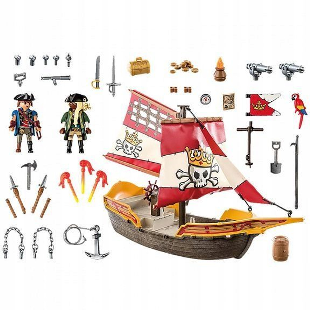 Конструктор Playmobil Pirates - Пиратский корабль - Плеймобиль Пираты 71418  купить в Москве | Доставка по России.