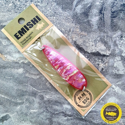 Блесна ITO CRAFT EMISHI CUSTOM SPOON AWABI 24g RDG