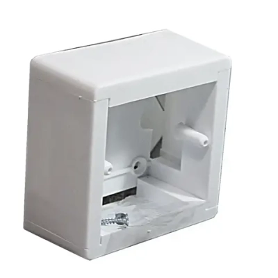 Коробка установочная для наружного монтажа терморегуляторов. розеток, выключателей, 1 шт