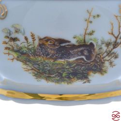 Молочник Queen's Crown Aristokrat Охота красная 400 мл