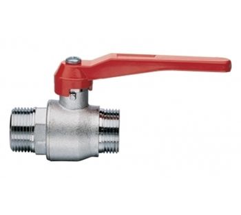 Кран шаровой рез/рез полнопр(рыч) 3/4''