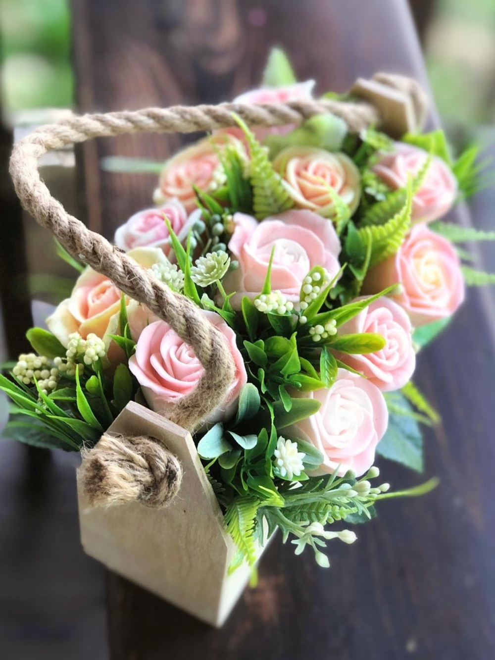 «Нежный» букет-композиция